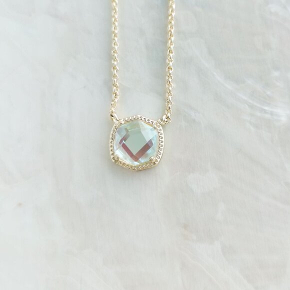 Kendra Scott Jewelry - Kendra Scott • Davie Gold Dichroic Glass Pendant Necklace